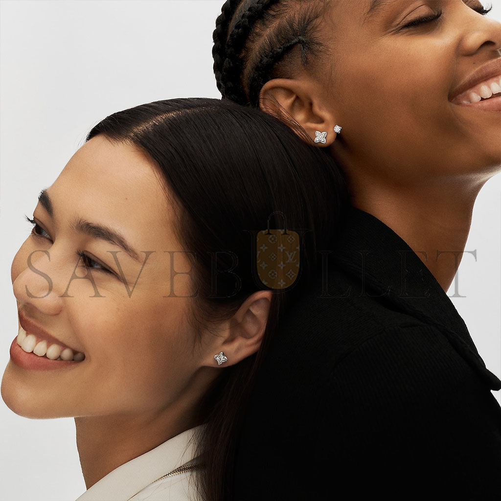 l**is v*t*n lv Di*m*nds double stud, round brilliant cut - per unit q06400